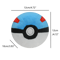 Poke Ball Plush Backpack Pendant Set for Kids and Anime Fans