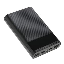 slot diy power bank case with usb type c and dual usb charging