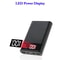 Slot DIY Power Bank Case with USB Type C and Dual USB Charging
