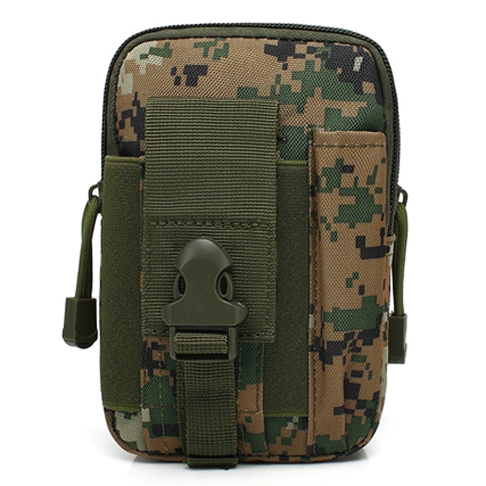 Waterproof Phone Pouch Waist Bag For Men Lightweight Nylon Belt Pack 4