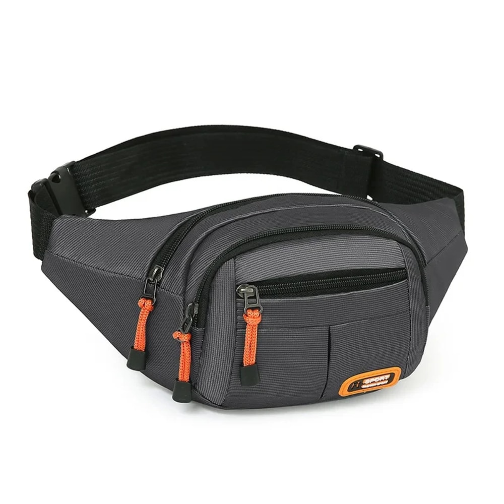 Waterproof Oxford Waist Bag Large Capacity Fanny Pack For Travel 6