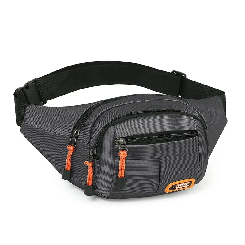 Waterproof Oxford Waist Bag Large Capacity Fanny Pack For Travel 6