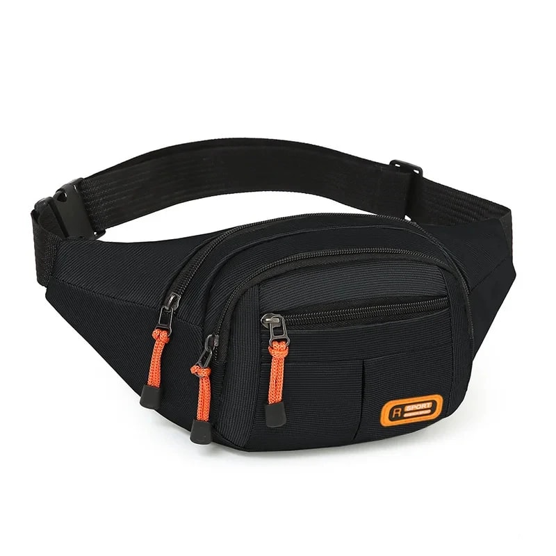 Waterproof Oxford Waist Bag Large Capacity Fanny Pack For Travel 8