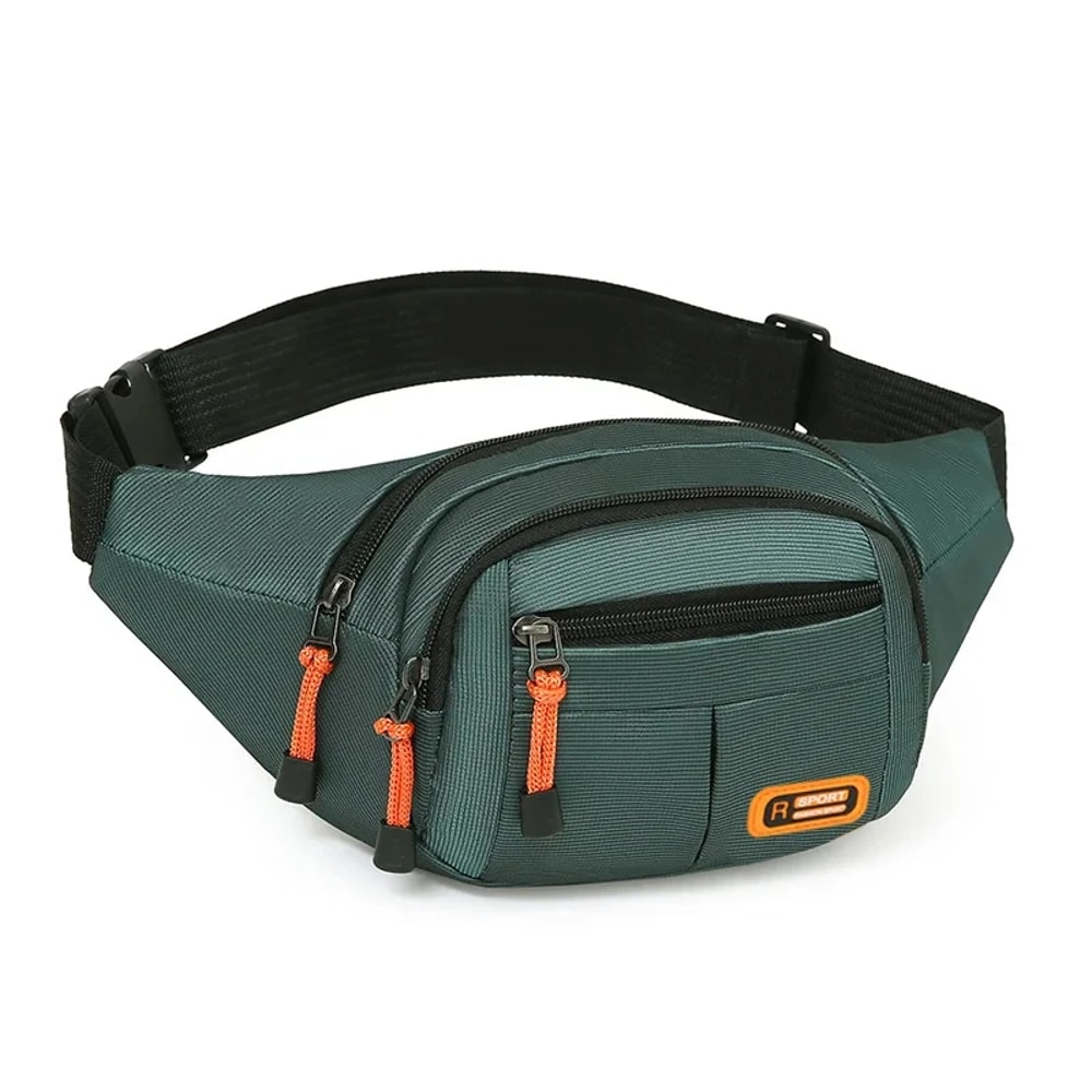 Waterproof Oxford Waist Bag Large Capacity Fanny Pack For Travel 9