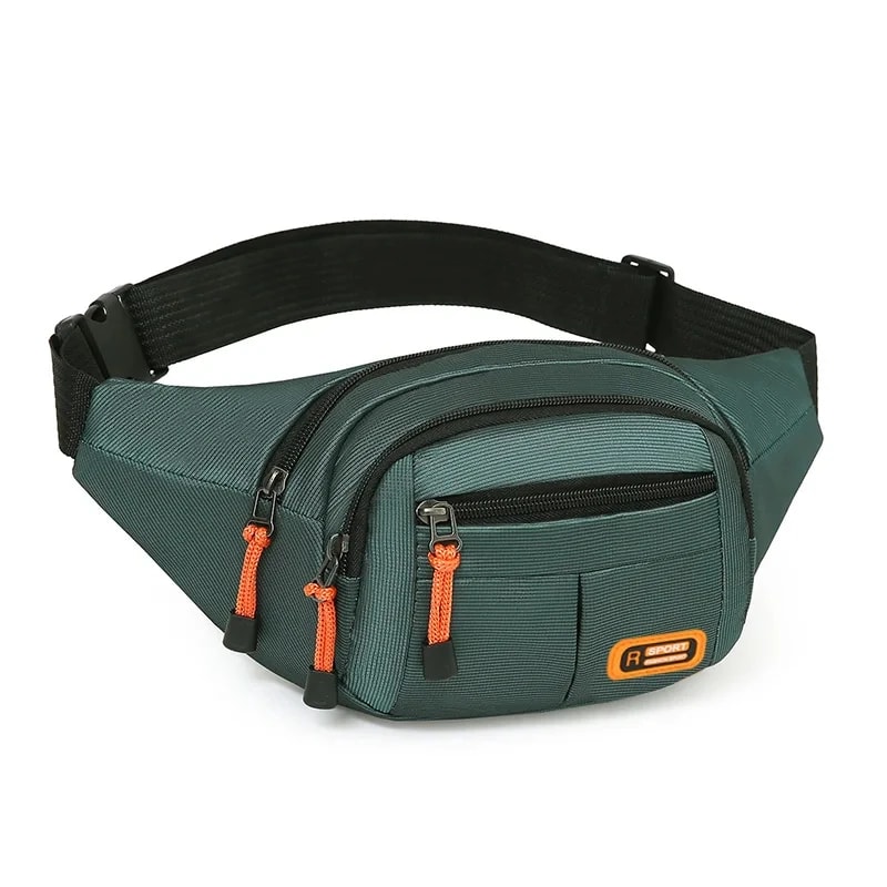 Waterproof Oxford Waist Bag Large Capacity Fanny Pack For Travel 9