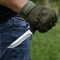 Portable Outdoor Survival Knife High Hardness Steel Camping Tool