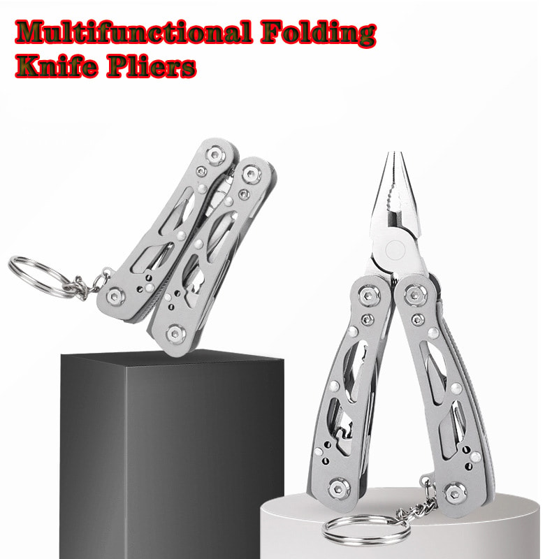 Portable Stainless Steel Multi Tool Pliers For Camping Survival And Everyday Repairs 1