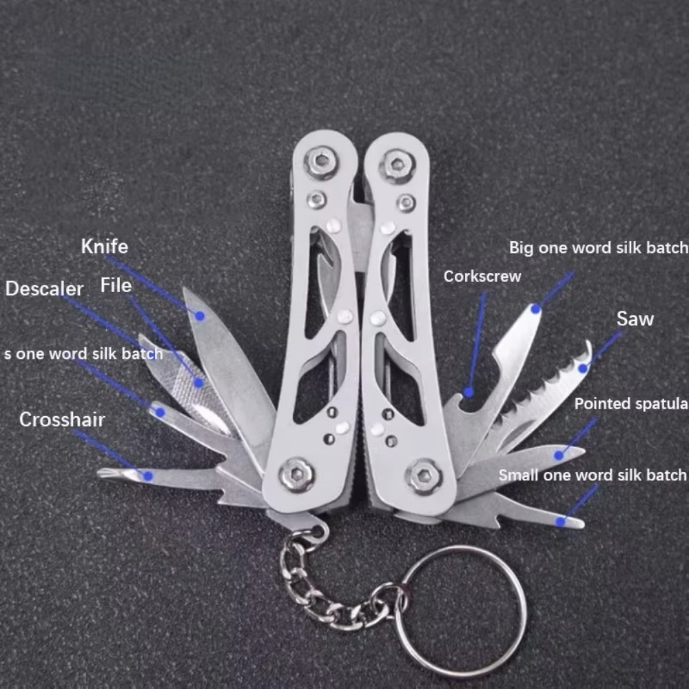 Portable Multi Tool Pliers Folding Camping Survival Tool