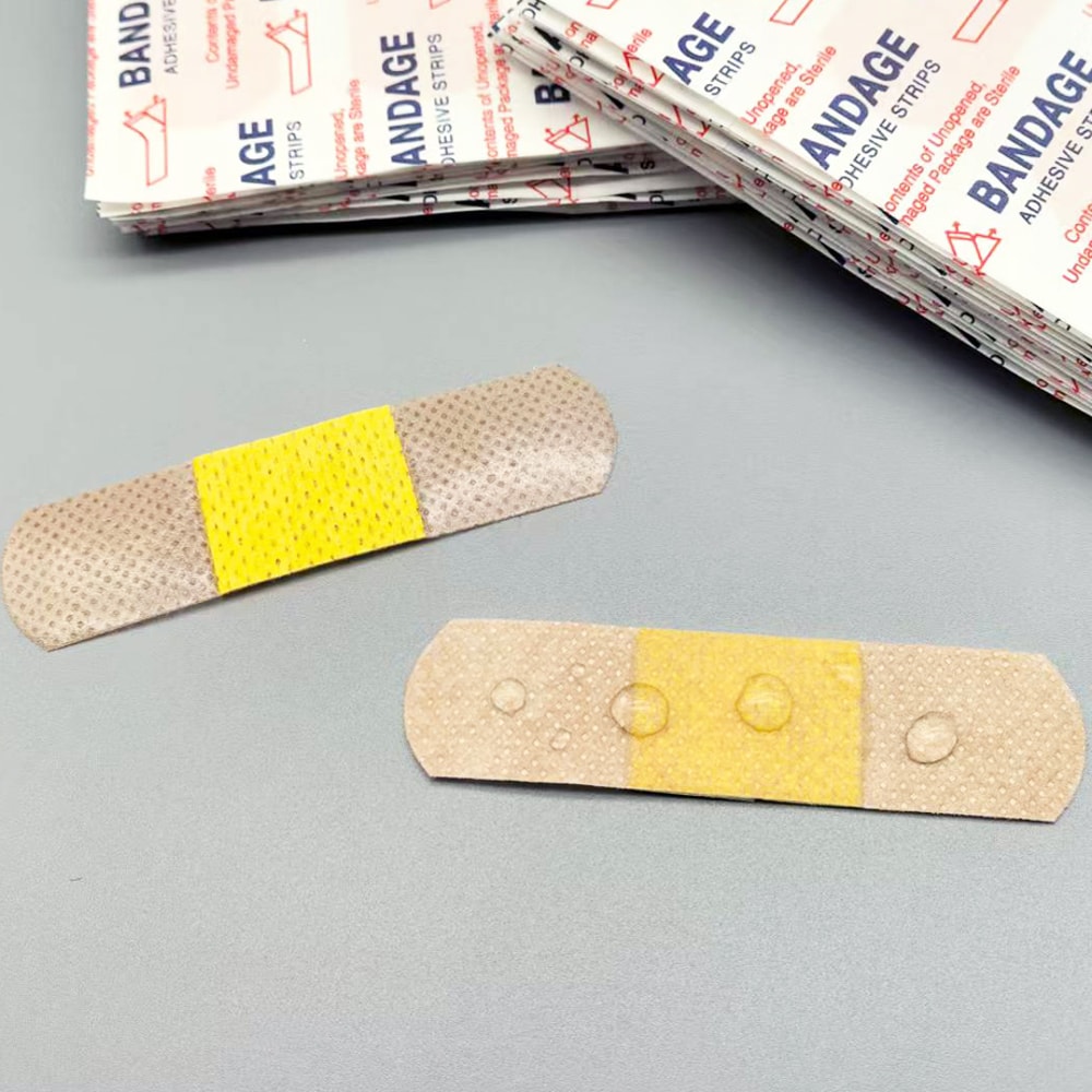 Waterproof Breathable Adhesive Bandages for First Aid Wound Care