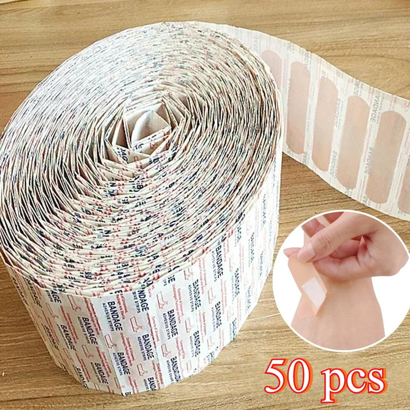 Waterproof Breathable Adhesive Bandages for First Aid Wound Care