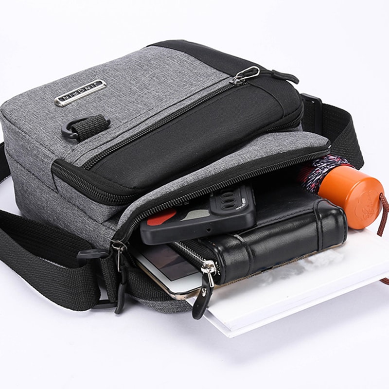 Everyday Unisex Crossbody Waist Bag for Travel, Shopping and Daily Commutes