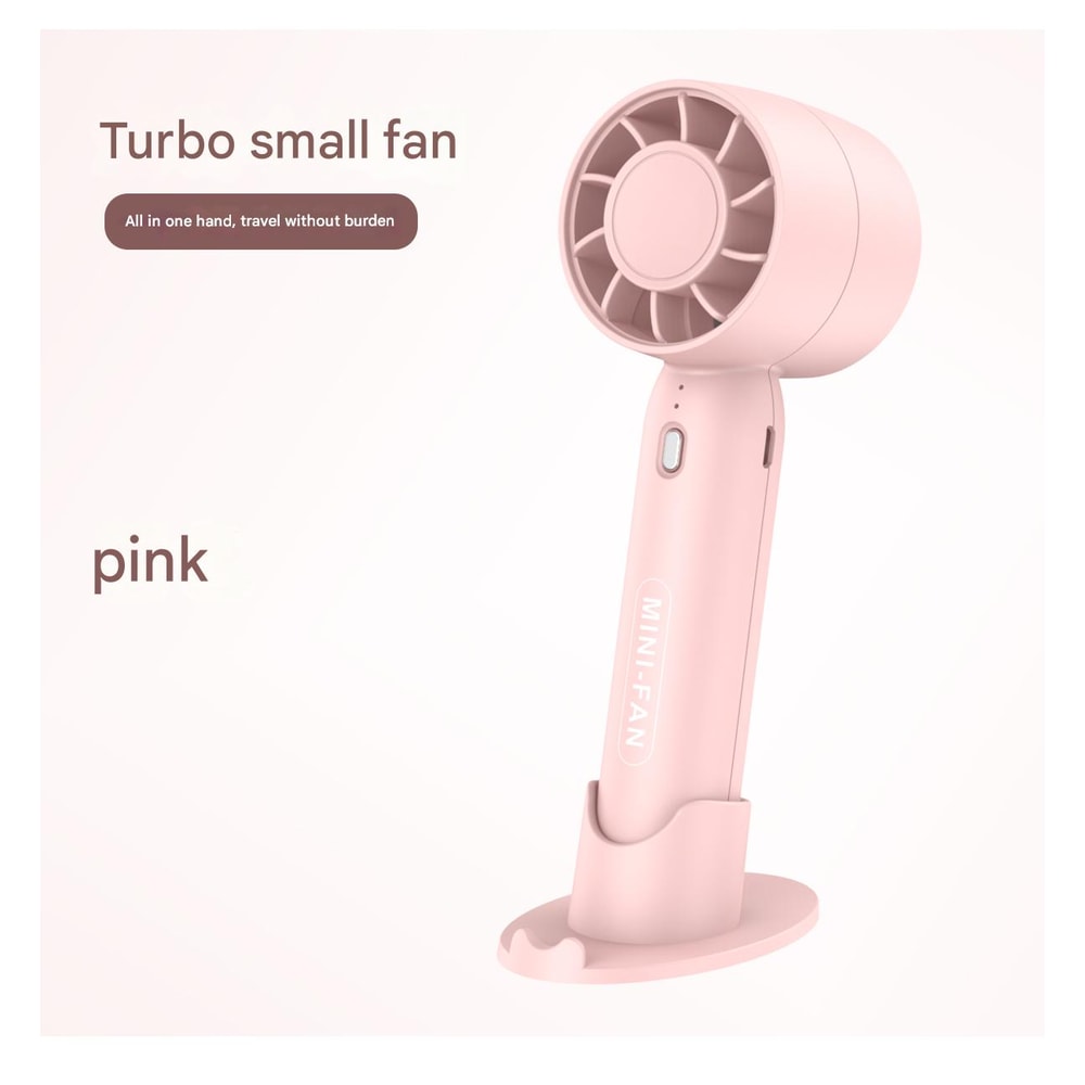 TurboCool USB Rechargeable Handheld Mini Portable Fan