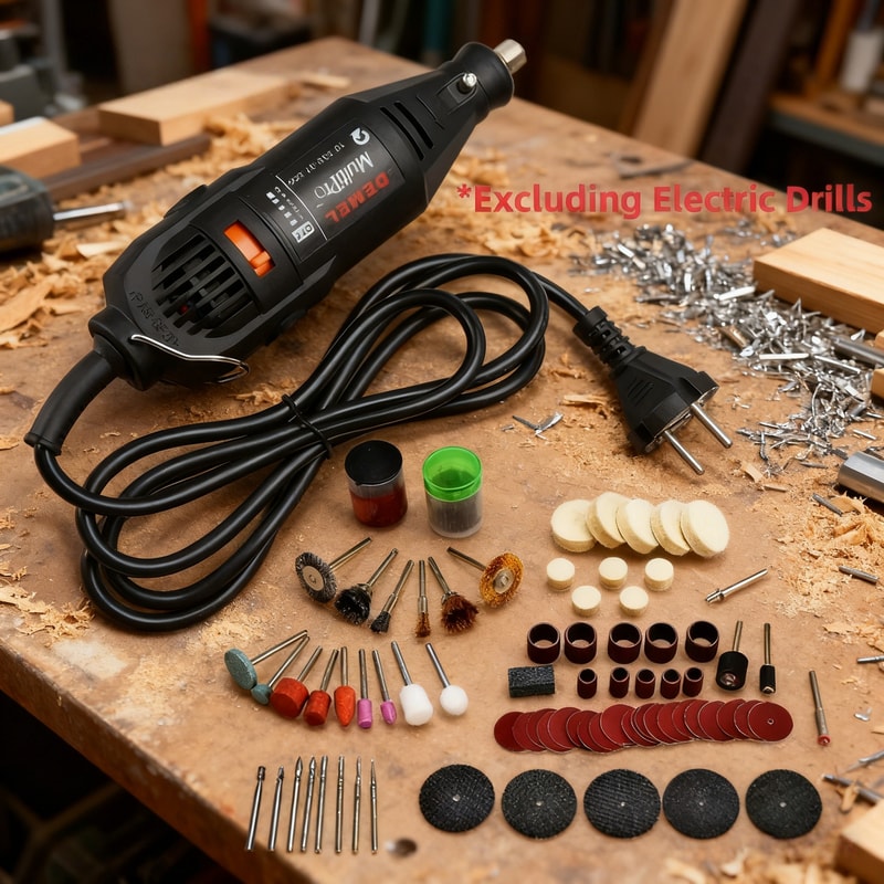 Premium Rotary Tool Accessories Set Complete Mini Drill Accessory Kit For Grinding Sanding Polishi 0