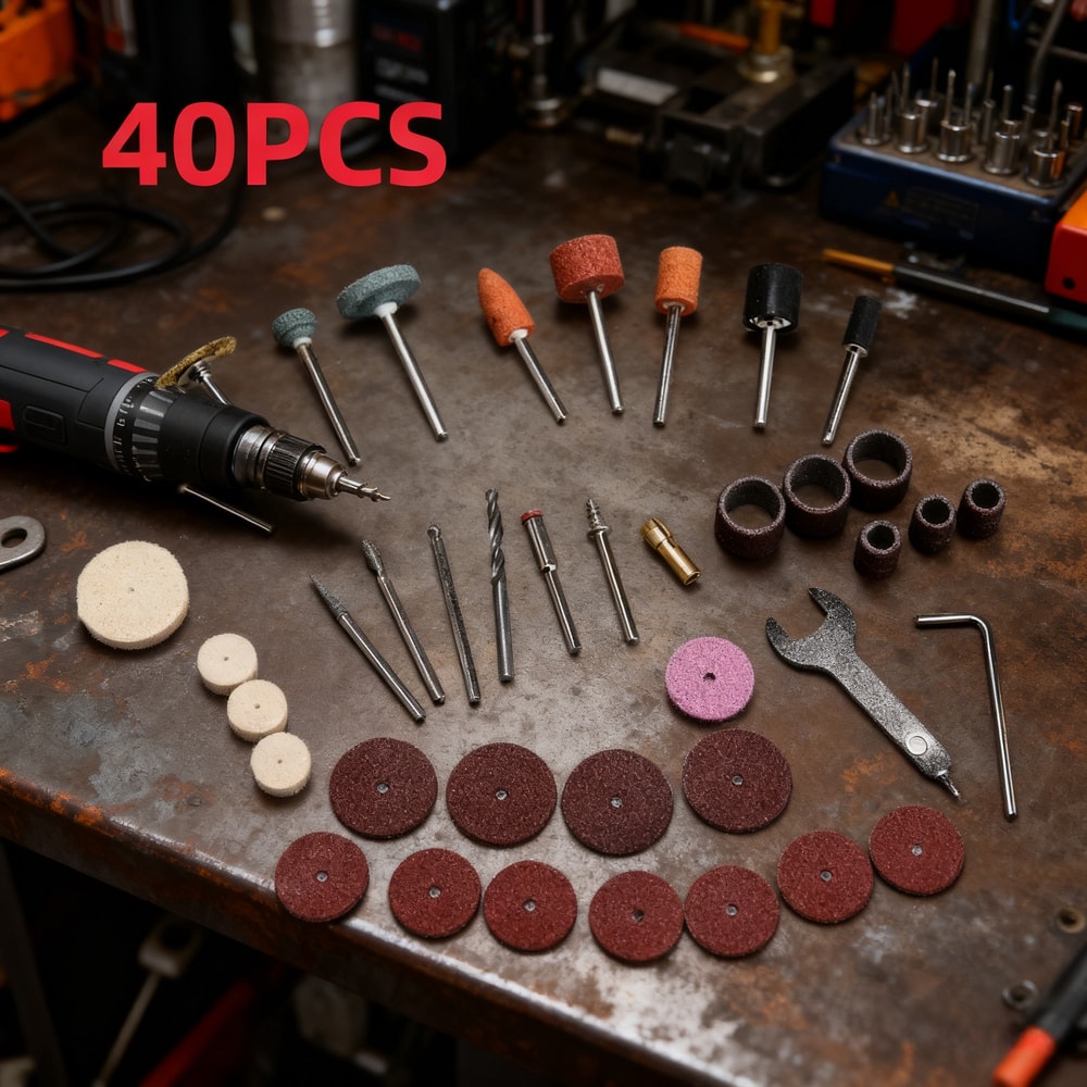 Premium Rotary Tool Accessories Set Complete Mini Drill Accessory Kit For Grinding Sanding Polishi 1