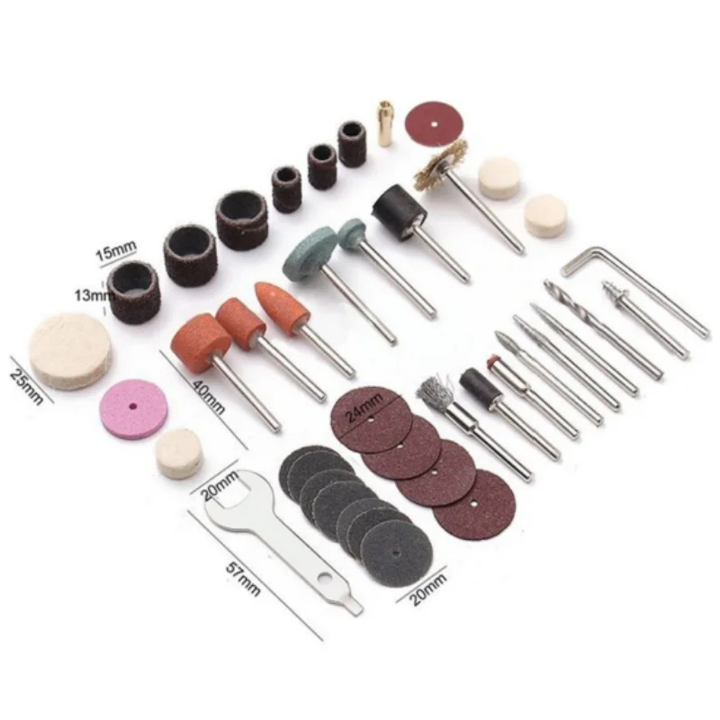 Premium Rotary Tool Accessories Set Complete Mini Drill Accessory Kit For Grinding Sanding Polishi 2