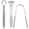 Premium Stainless Steel Tongue Scraper For Fresh Breath Oral Care 0