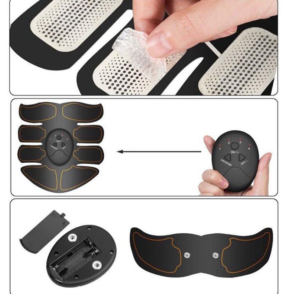 Wireless Muscle Stimulator for Buttocks, Abs & Hip Toning