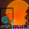Vibrant Sunset LED Projection Lamp Color USB Remote Light 0