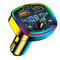 Premium Car Bluetooth FM Transmitter With Dual USB Charger Player 5