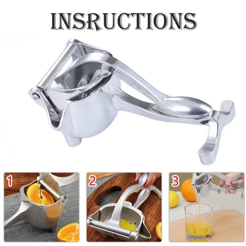 Heavy Duty Manual Citrus Juicer Ergonomic Lemon Fruit Squeezer 1