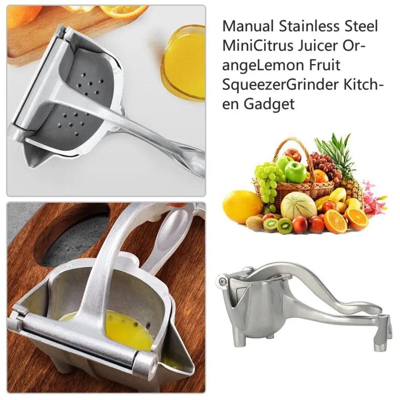 Heavy Duty Manual Citrus Juicer Ergonomic Lemon Fruit Squeezer 2
