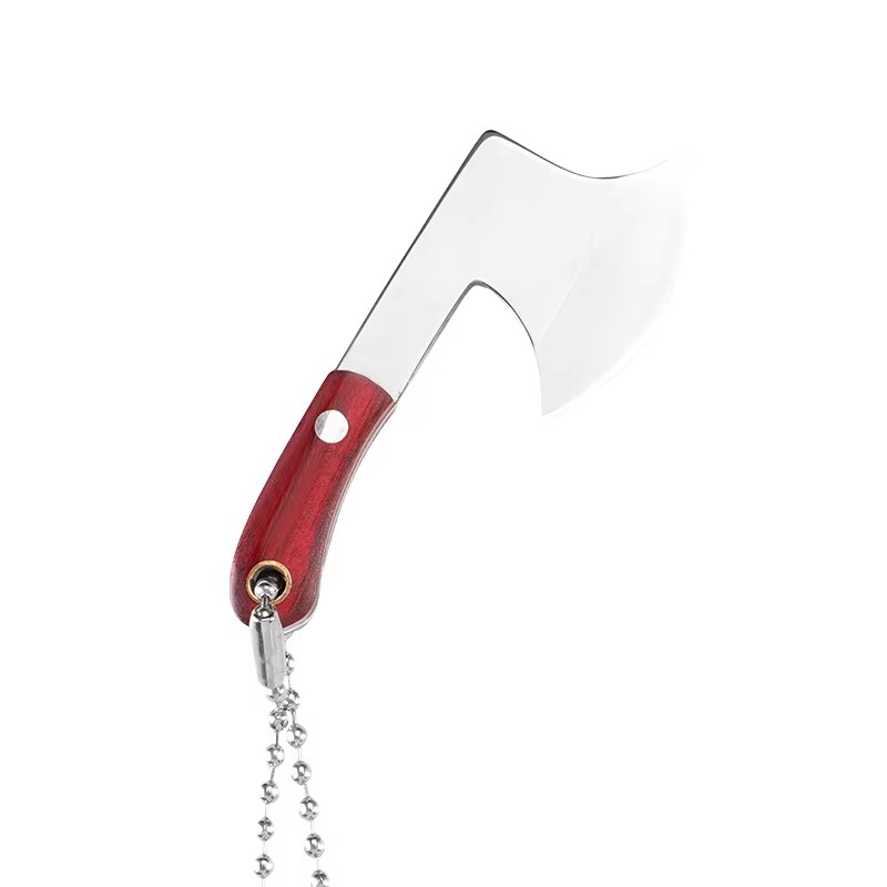 Premium Mini Axe Knife Portable Keychain Knife Tool For Camping Everyday Carry 4