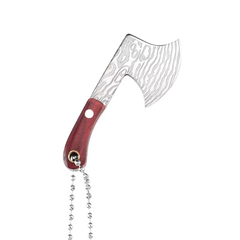 Premium Mini Axe Knife Portable Keychain Knife Tool For Camping Everyday Carry 5