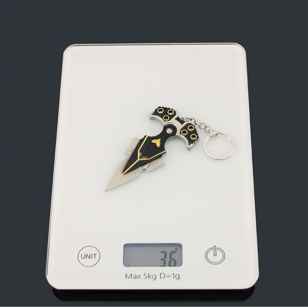 Mini Knife Keychain Game Pendant Metal Alloy Collectible Accessory 3