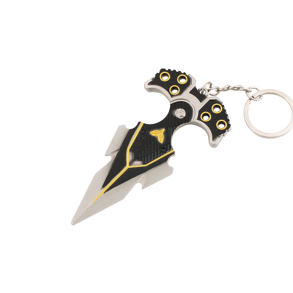 Mini Knife Keychain Game Pendant Metal Alloy Collectible Accessory 4