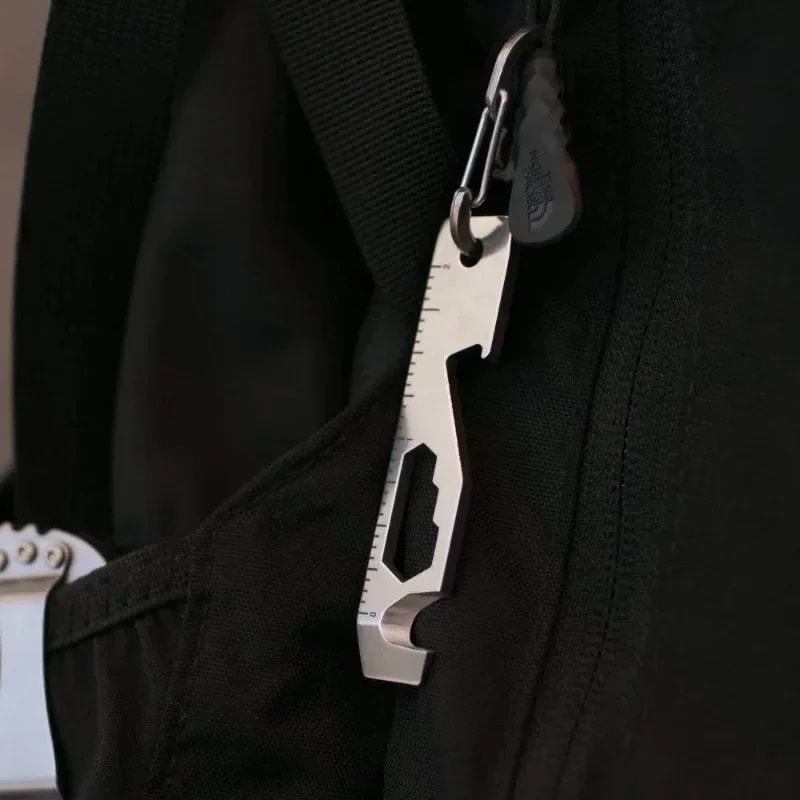 Compact Pocket Tool Durable Multi Tool Keychain for Everyday Carry & Outdoor Gear