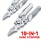 Professional Electrician Electrician Wire Stripper & Cable Cutting Crimping Tool Heavy Duty Stainless Steel Pliers