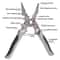 Professional Electrician Electrician Wire Stripper & Cable Cutting Crimping Tool Heavy Duty Stainless Steel Pliers