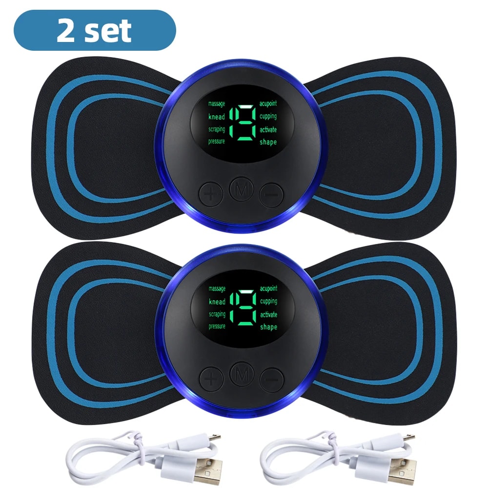 Portable Electric Neck Muscle Pain Relief Device With EMS Massage 5