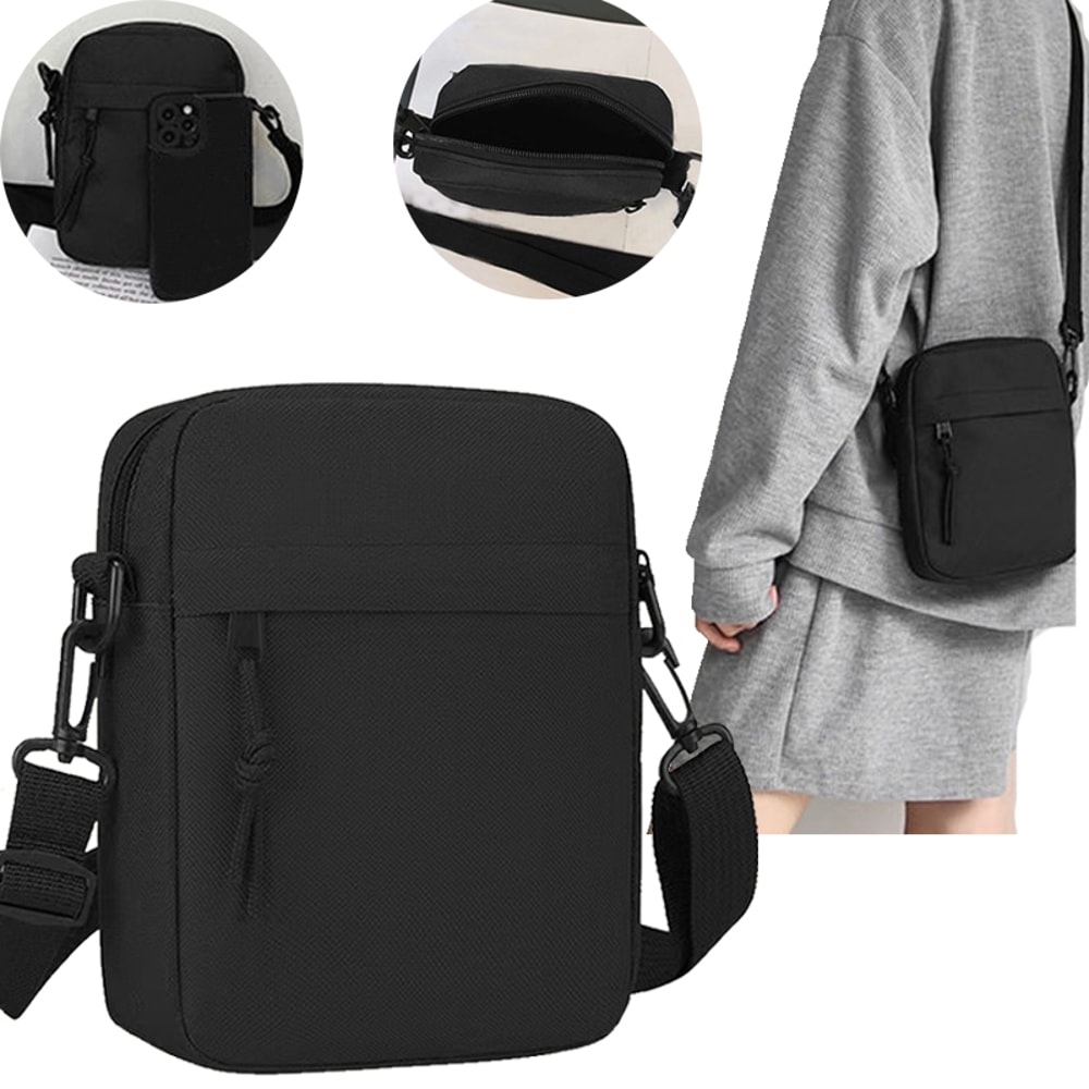 Lightweight Unisex Crossbody & Small Shoulder Bag Compact Mobile Phone Bag