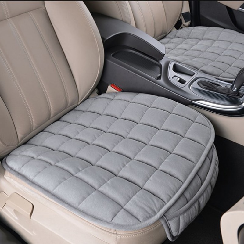 Premium Universal Winter Car Seat Cover Anti Slip Breathable Front Seat Protector 5