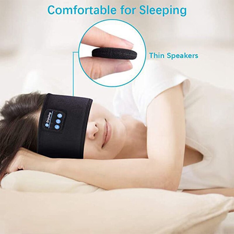 Wireless Bluetooth Sleep Headband for Sports & Relaxation