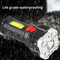 High Power LED Rechargeable Camping Spotlight With Side Light 3