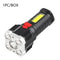 High Power LED Rechargeable Camping Spotlight With Side Light 5