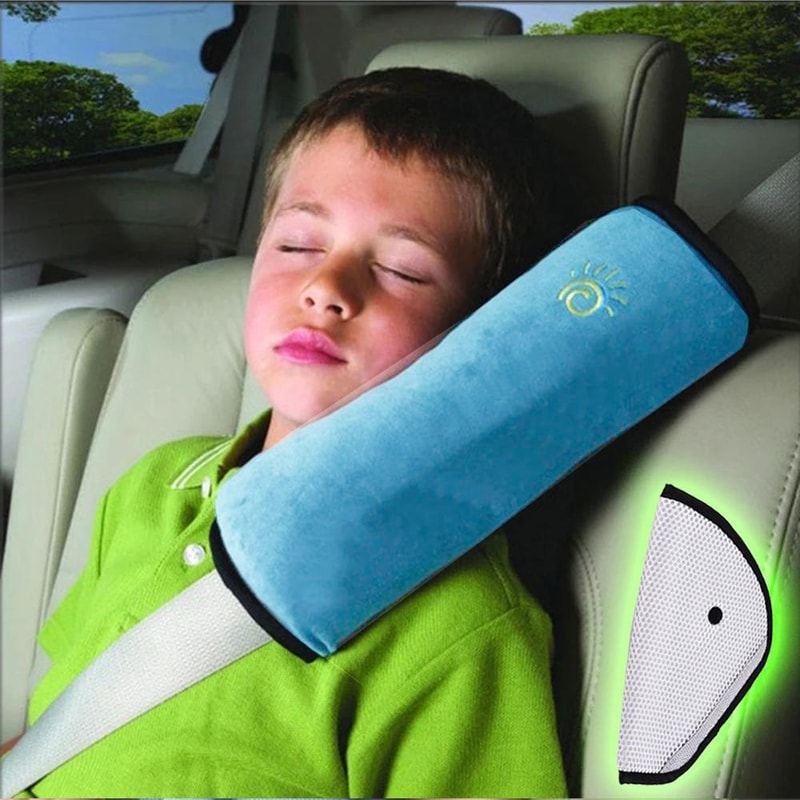 Universal Kids Car Seat Belt Shoulder Pad Soft Safety Cushion For Kids Women 0