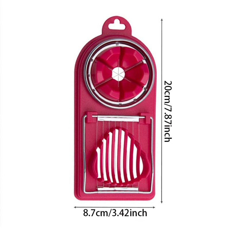 Multifunctional Egg Slicer with Stainless Steel Wire for Easy Cutting