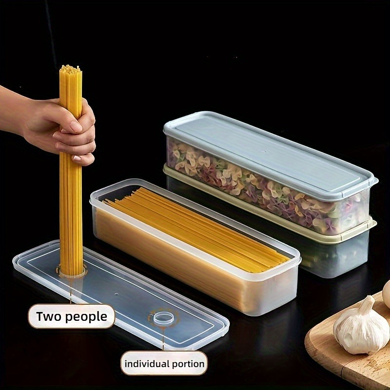 Premium Clear Space Saving Long Refrigerator Storage Containers Reusable Food Storage Boxes