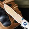 Premium Damascus Folding Knife with Cow Bone Handle Outdoor & Camping Pocket Knife