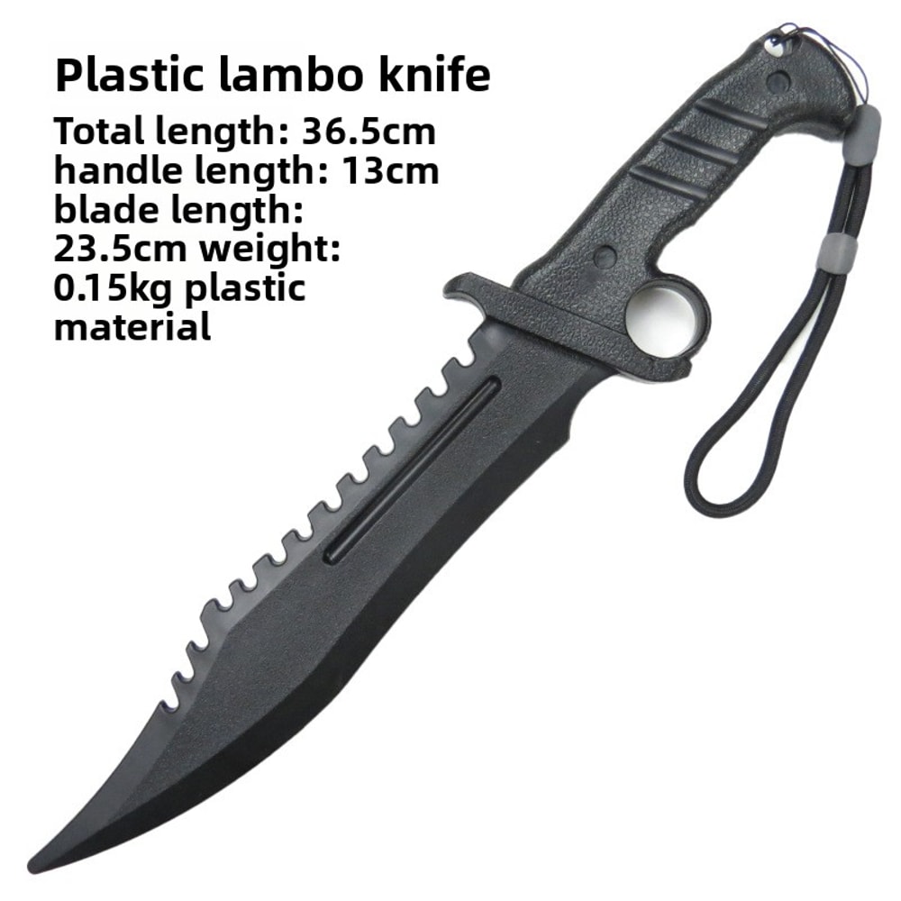 Durable Plastic Katana Sword For Practice Display 3
