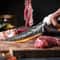 Premium Damascus Boning Knife With Protective Cover High Hardness Kitchen Knife 2