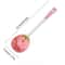 Kawaii Strawberry Ceramic Spoon For Coffee Dessert Soup 3