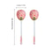 Kawaii Strawberry Ceramic Spoon For Coffee Dessert Soup 4
