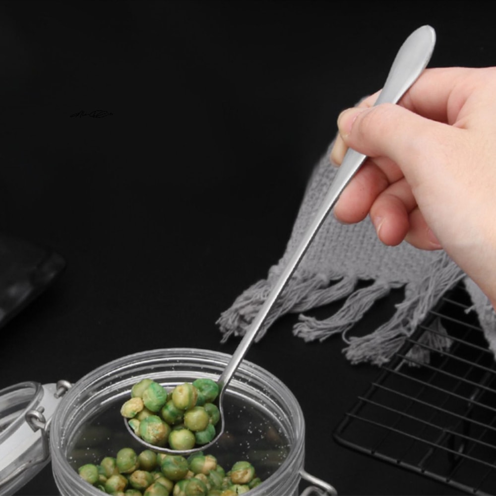 Stainless Steel Pickle Fork and Spoon Set Long Handle Jar Grabber