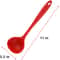Silicone Soup Ladle Heat Resistant Nonstick Long Handle Serving Spoon