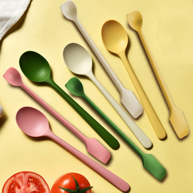 Silicone Jam Spoon Heat Resistant Non Stick Rice Spoon