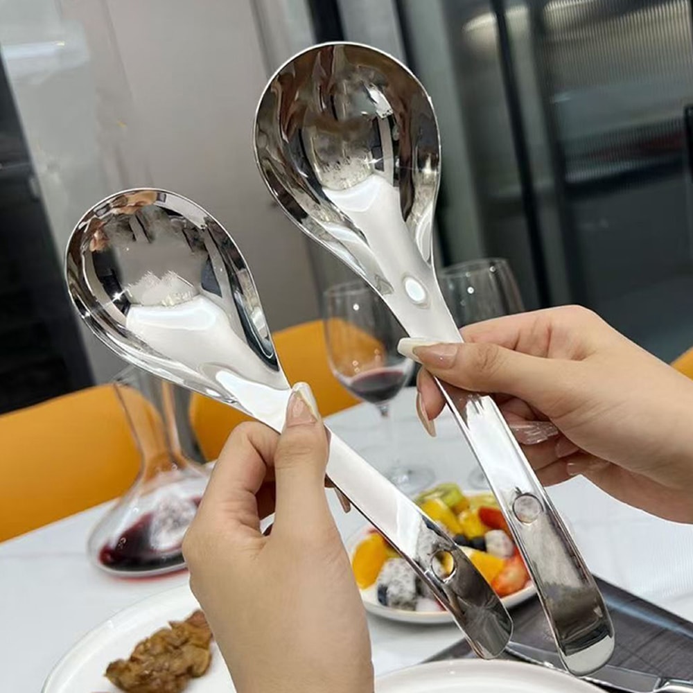 Elegant Gold Stainless Steel Spoon With Long Handle For Dessert And Coffee 3